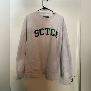 Champion Gray Reverse Weave Sweatshirt